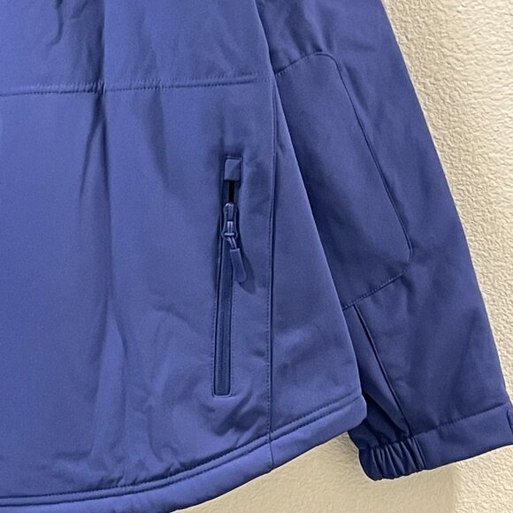 NWT, MEN'S TACVASEN Hooded Weather Resistant Multi Pocket Jacket, Royal - XL - Picture 7 of 15